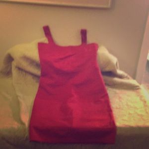 Red body com dress size 6